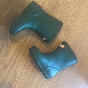 Toddler hunter boots size 5